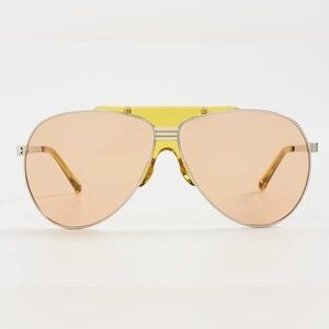 THE ATTICO Yellow Amelia Sunglasses